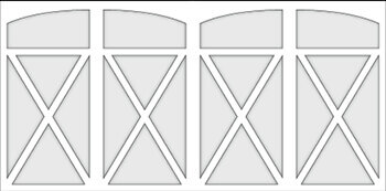 AristocratSeries Model #P5DS Door Preview