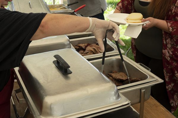 catered lunch